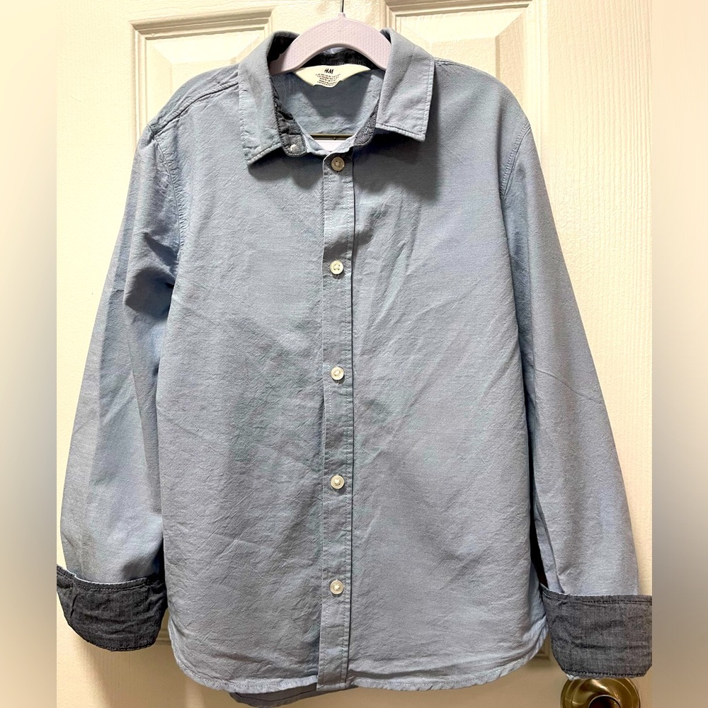 H&M Boys Long Sleeve Polo